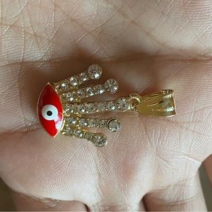 18k gold filled pendant